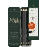 OŁÓWKI Faber-Castell PITT GRAPHITE MATT 6 sztuk metal