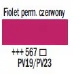 Farba akrylowa TALENS AMSTERDAM 120ml 567 - PERMANENT RED VIOLET