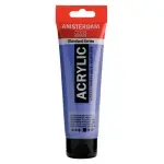 Farba akrylowa TALENS AMSTERDAM 120ml 519 - ULTRAMARINE VIOLET LIGHT