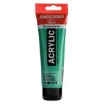 Farba akrylowa TALENS AMSTERDAM 120ml 615 - EMERALD GREEN