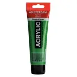 Farba akrylowa TALENS AMSTERDAM 120ml 618 - PERMANENT GREEN LIGHT