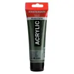 Farba akrylowa TALENS AMSTERDAM 120ml 622 - OLIVE GREEN DEEP