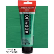 Farba akrylowa TALENS AMSTERDAM 120ml 615 - EMERALD GREEN