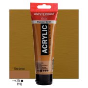 Farba akrylowa TALENS AMSTERDAM 120ml 234 - RAW SIENNA