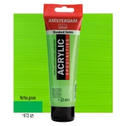 Farba akrylowa TALENS AMSTERDAM 120ml 672 - REFLEX GREEN