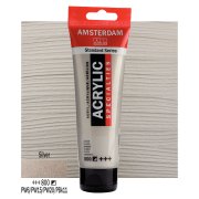 Farba akrylowa TALENS AMSTERDAM 120ml 800 - SILVER