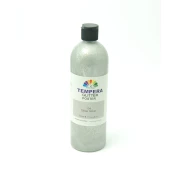 Farba plakatowa Tempera 500ml - 134 GLITTER SILVER