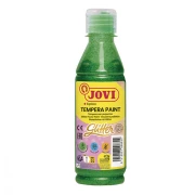 Farba tempera z brokatem 250 ml JOVI - ZIELONA