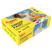 Farby do malowania palcami 6 x 125 ml JOVI NOWA FORMUŁA