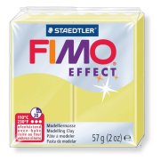 FIMO Effect 57 g - cytrynowy transparentno-perłowy