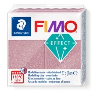 FIMO EFFECT RÓŻOWY ZŁOTY BŁYSZCZĄCY 57 G