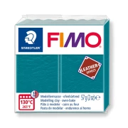 FIMO LEATHER EFFECT 57 g - BŁĘKITNA LAGUNA