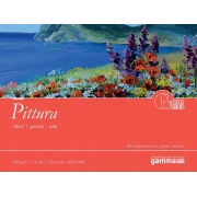 GAMMA PITTURA BLOK 400G 10 ARK 18X24 CM AKRYL, OLEJ, GWASZ 