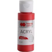 HAPPY COLOR ACRYL MAT 60 ML - JESIENNA CZERWIEŃ