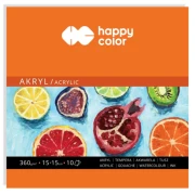 HAPPY COLOR Blok do akrylu 360 g 15x15 CM