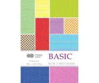 HAPPY COLOR BLOK Z MOTYWAMI - BASIC A4