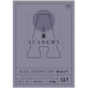 INTERDRUK BLOK TECHNICZNY PREMIUM ACADEMY 240g A4