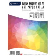 INTERDRUK - PAPIER KREDOWY MATOWY A4 100 ARKUSZY