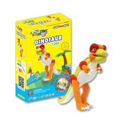 JUMPING CLAY DINOZAUR ZESTAW KREATYWNY  T-REX