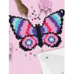 KLOCKI PLUS PLUS PUZZLE PO NUMERKACH MOTYL 800 SZT