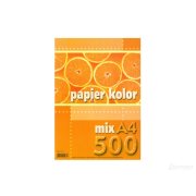 KRESKA Papier kolor A4 80g mix kolorów 500 arkuszy