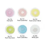 KURETAKE Gansai Tambi Pearl Colors 6 col. set