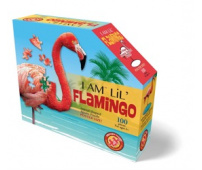 MADD CAPP Puzzle I am Flamingo 100 elementów