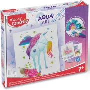 MAPED CREATIVE AQUA ART OBRAZY AKWARELOWE JEDNOROŻEC