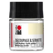 Marabu Bezbarwne medium do tkanin do decoupage 50 ml