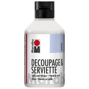 Marabu Lakier-Klej do decoupage błyszczący 250 ml