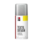 MARABU TEXTIL SPRAY 150ML SILVER