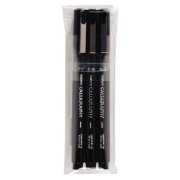 MARVY UCHIDA CALLIGRAPHY BLACK COLOR SET 3 SZT