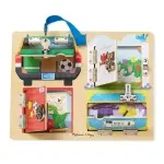 MELISSA&DOUG Drewniana tablica manipulacyjna KLUCZ