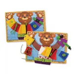 MELISSA&DOUG Drewniana Tablica Ubieranka