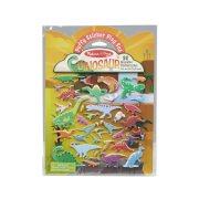 MELISSA&DOUG NAKLEJKI WIELORAZOWE WYPUKŁE DINOZAURY