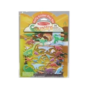 MELISSA&DOUG NAKLEJKI WIELORAZOWE WYPUKŁE DINOZAURY