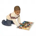 MELISSA & DOUG PUZZLE DREWNIANE - PIRACI 48 ELEM.