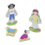 MELISSA & DOUG UBIERANKA MAGNETYCZNA - PRZYJACIELE