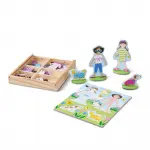 MELISSA & DOUG UBIERANKA MAGNETYCZNA - PRZYJACIELE