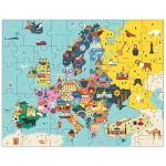 MUDPUPPY PUZZLE MAPA EUROPY - KSZTAŁTY PAŃSTW