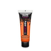 PaintGlow GLOW IN THE DARK FACE PAINT 12ml ORANGE