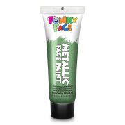 PaintGlow METALLIC FACE & BODY PAINT 12ML GREEN