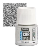 PEBEO SETACOLOR LEATHER 45ML METAL SILVER