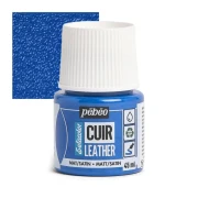 PEBEO SETACOLOR LEATHER 45ML OCEAN BLUE