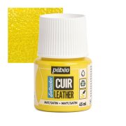 PEBEO SETACOLOR LEATHER 45ML VIVID YELLOW