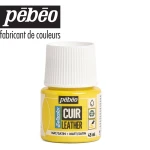 PEBEO SETACOLOR LEATHER 45ML VIVID YELLOW