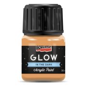 PENTART GLOW FARBA ŚWIECĄCA W CIEMNOŚCI 30 ml POMARAŃCZOWA