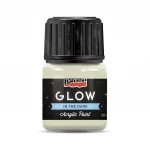 PENTART GLOW FARBA ŚWIECĄCA W CIEMNOŚCI 30 ml ZIELONA JASNA