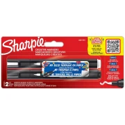 SHARPIE markery akrylowe set Black & White 2 szt