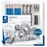 STAEDTLER DESIGN JOURNEY ZESTAW RYSUNKOWY 12 ELEMENTÓW